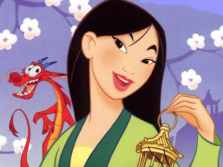 puzzle online obrazek z bajki Mulan