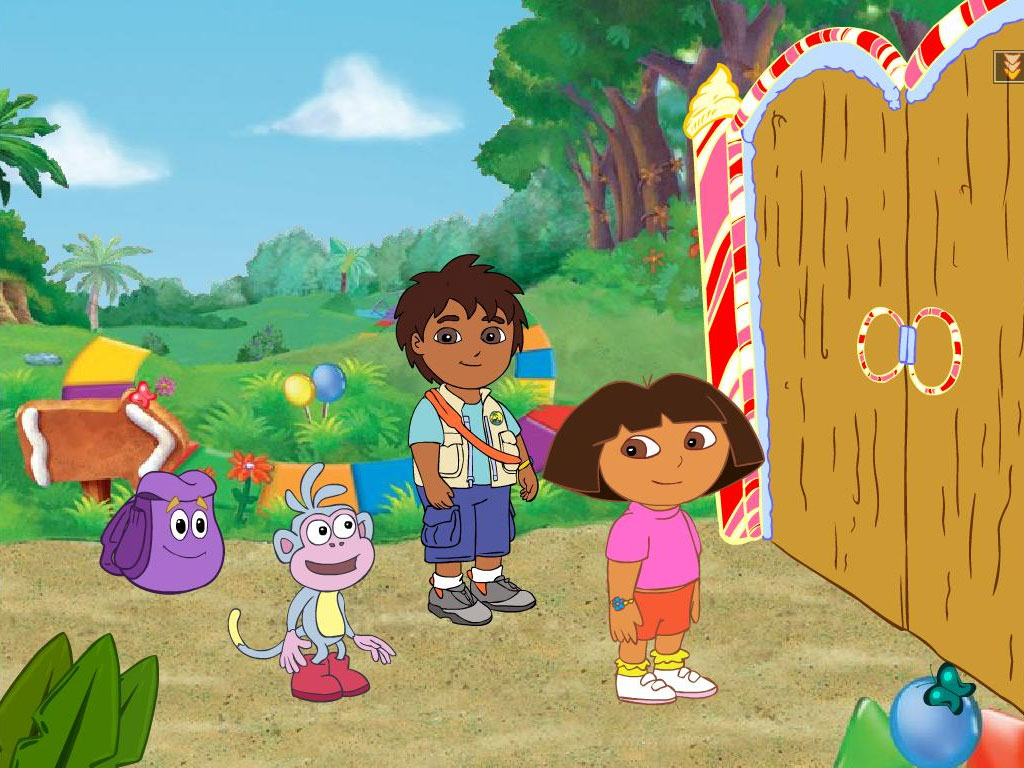 Zagraj w puzzle online seria Dora