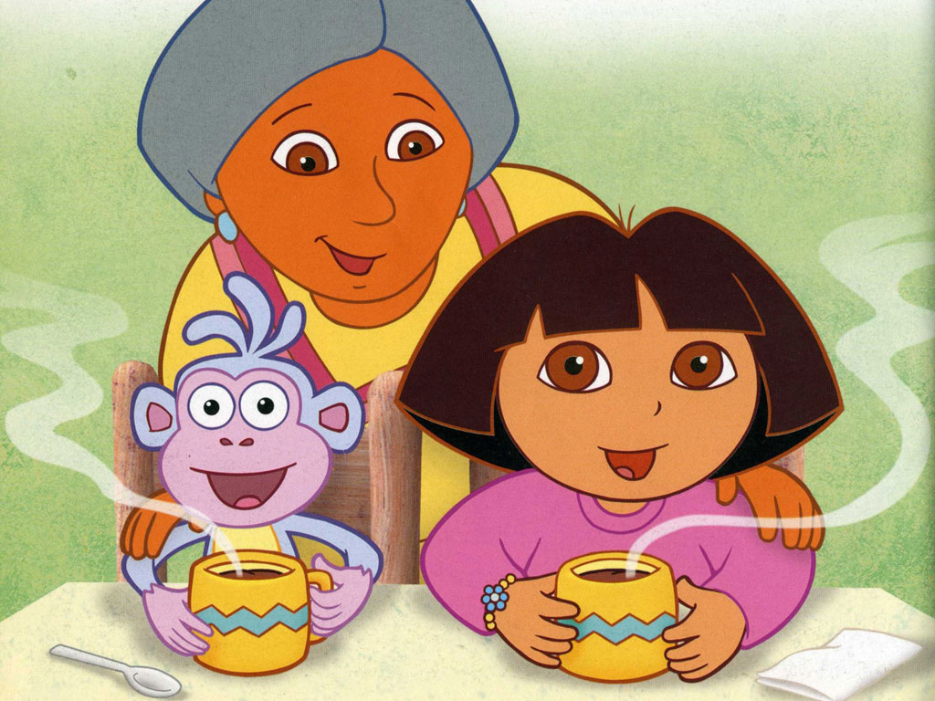 Dora i Butek na Herbatce puzzle online