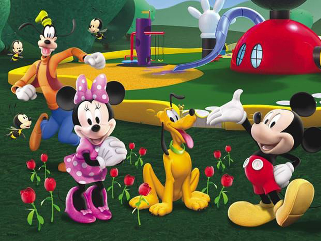 ułóż puzzle online z Myszką Miki