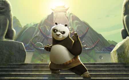Kung Fu Panda puzzle online zagraj w gry