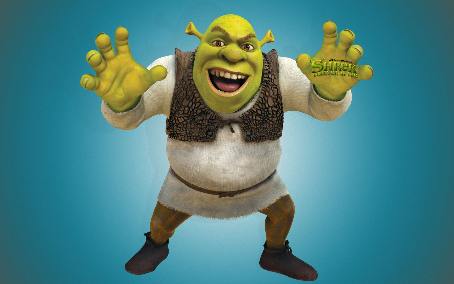 Ogr Shrek zaprasza na puzzle online graj