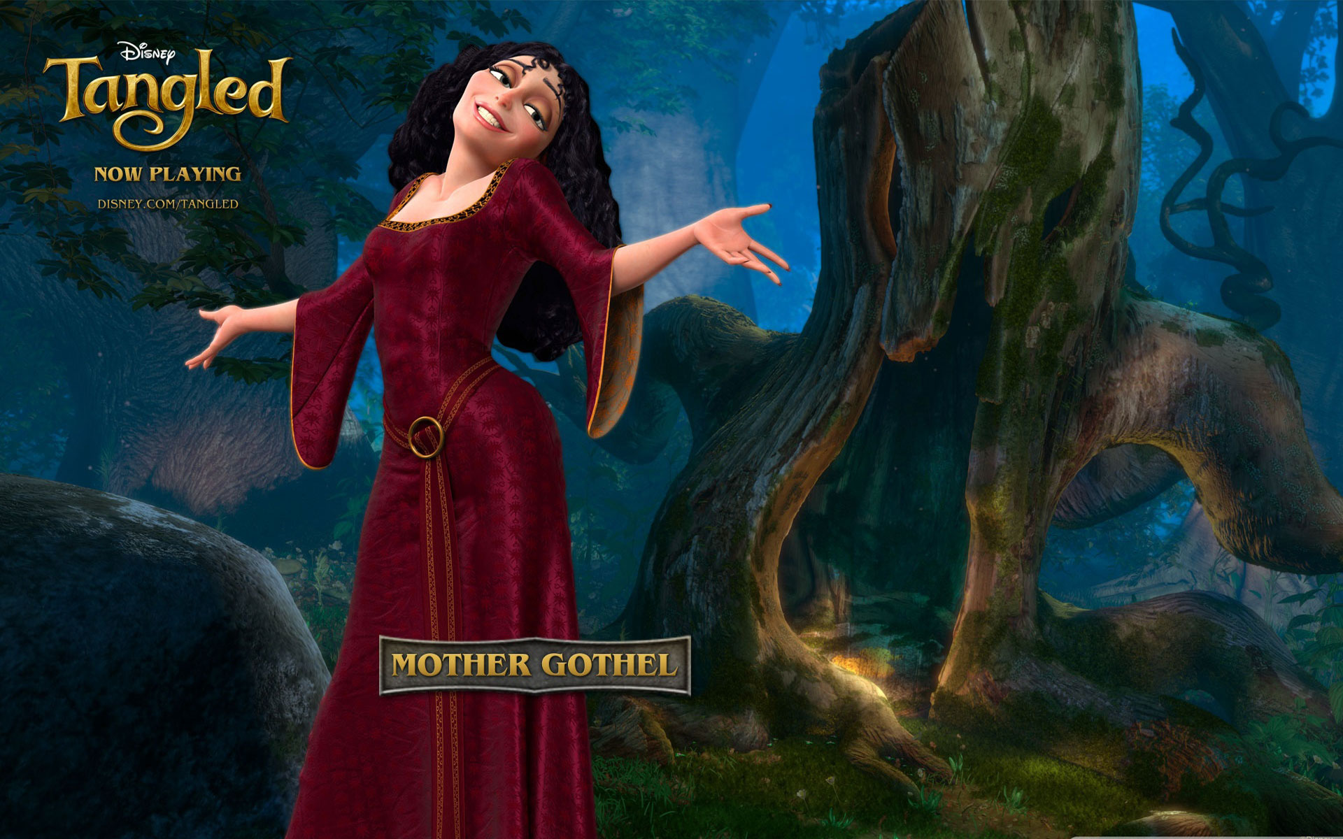 Mother Gothel gry puzzle