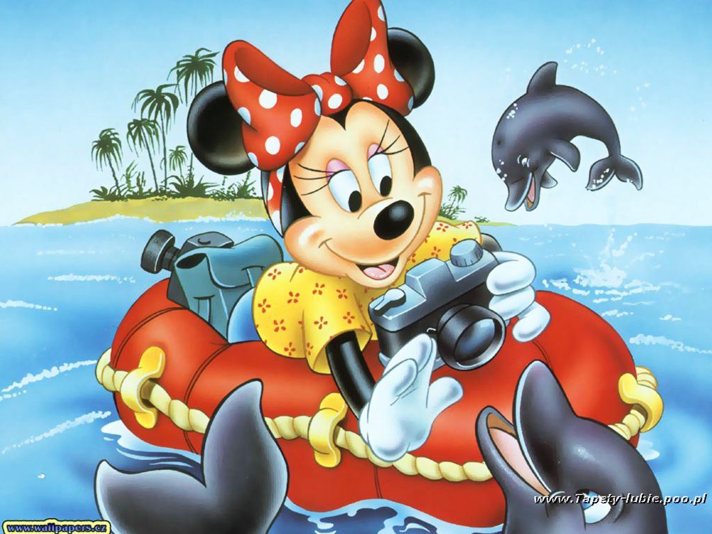 Puzzle online obrazki Disney Minnie