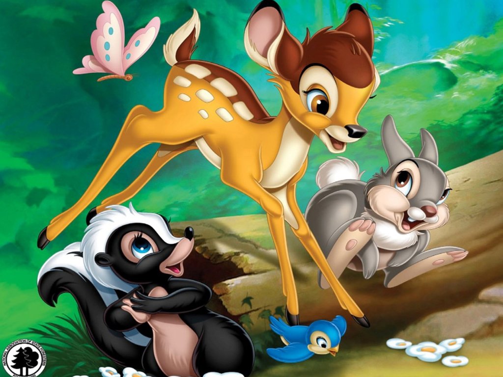 puzzle z bajek Bambi